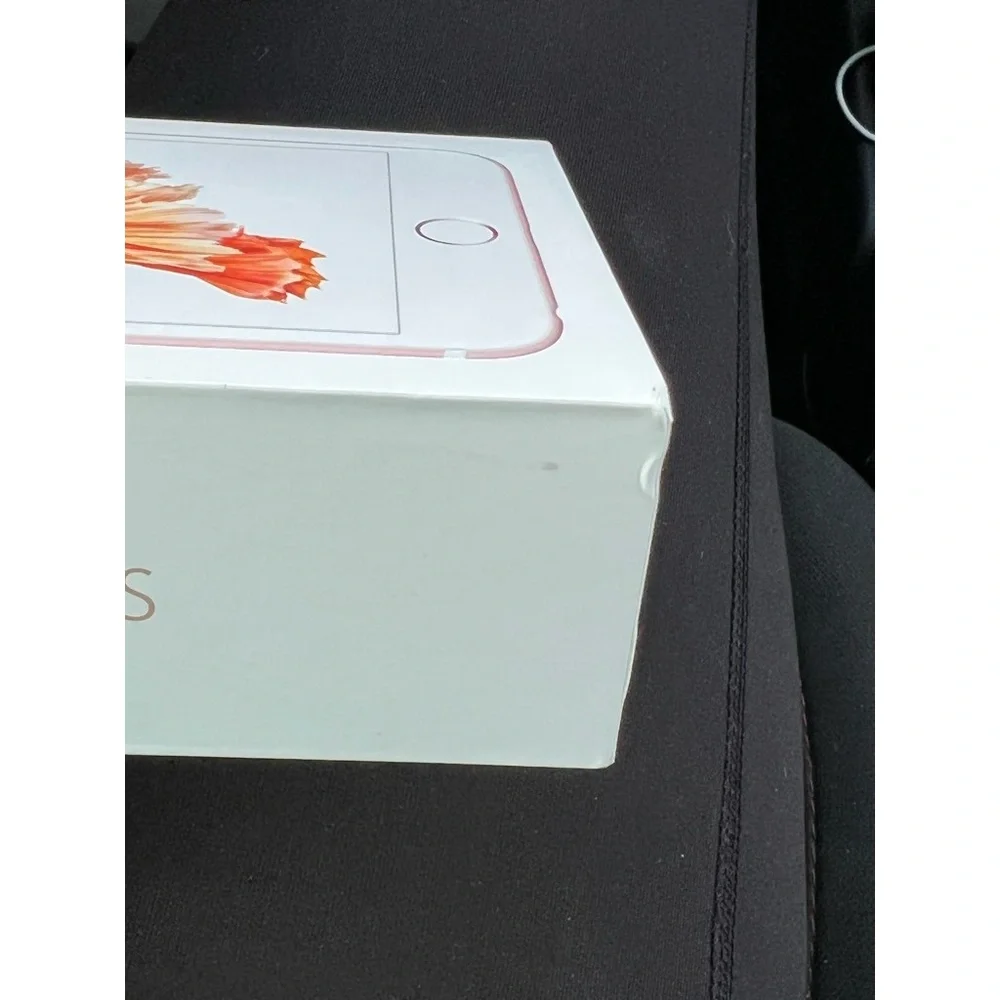 VTG Apple iPhone 6S Plus White EMPTY Box‎ Only Retail Packaging Logo 2 Stickers